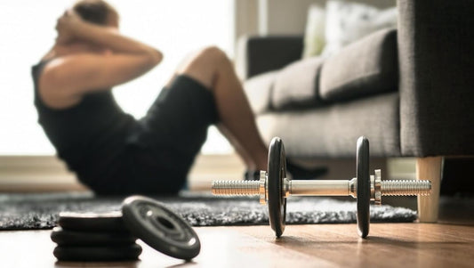 Exercising at home